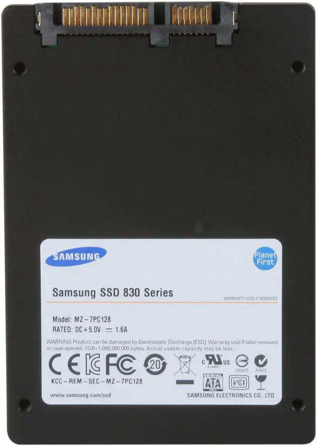Alt view image 4 of 5 - SAMSUNG 830 Series MZ-7PC128N/AM 2.5" 128GB SATA III MLC Internal Solid State Drive (SSD) Notebook Upgrade Kit