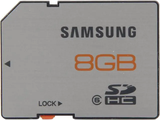 Main image of SAMSUNG 8GB Secure Digital High-Capacity (SDHC) Flash Card Model MB-SS8GA/US