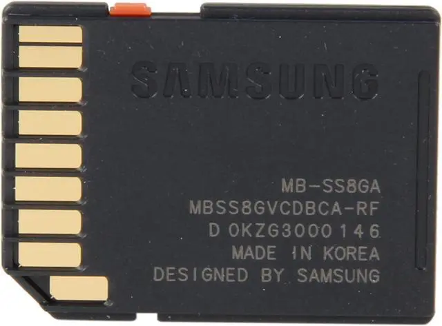 Alt view image 3 of 4 - SAMSUNG 8GB Secure Digital High-Capacity (SDHC) Flash Card Model MB-SS8GA/US