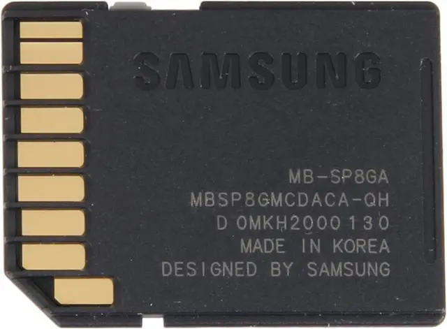 Alt view image 2 of 4 - SAMSUNG 8GB Secure Digital High-Capacity (SDHC) Extreme Speed Plus Flash Card Model MB-SP8GA/US