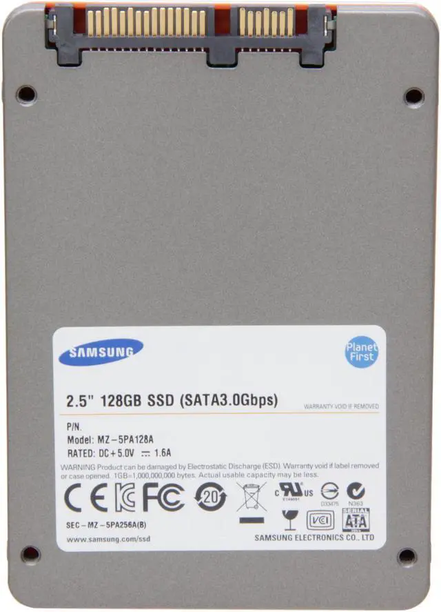 Alt view image 4 of 4 - SAMSUNG 470 Series 2.5" 128GB SATA II Internal Solid State Drive (SSD) MZ-5PA128Z - OEM
