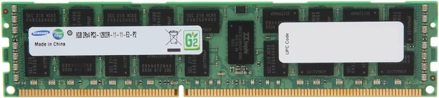 Main image of SAMSUNG 8GB ECC Registered DDR3 1600 Server Memory Model M393B1K70DH0-CK009