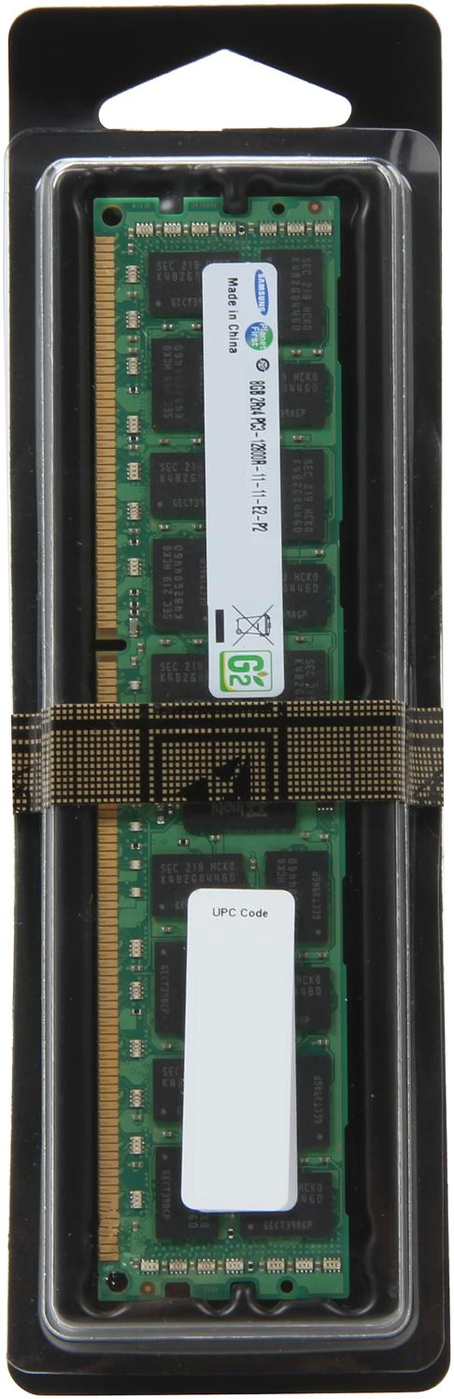 Alt view image 3 of 3 - SAMSUNG 8GB ECC Registered DDR3 1600 Server Memory Model M393B1K70DH0-CK009