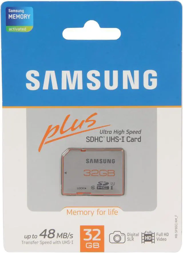 Alt view image 4 of 4 - SAMSUNG Plus 32GB Class 10 Flash Card Model MB-SPBGC/AM