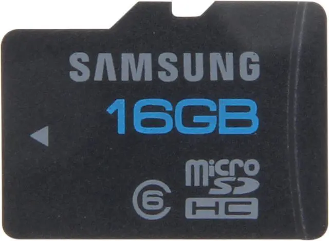 Main image of SAMSUNG 16GB microSDHC Flash Card (Bulk Pack) Model MB-MSAGBBD1