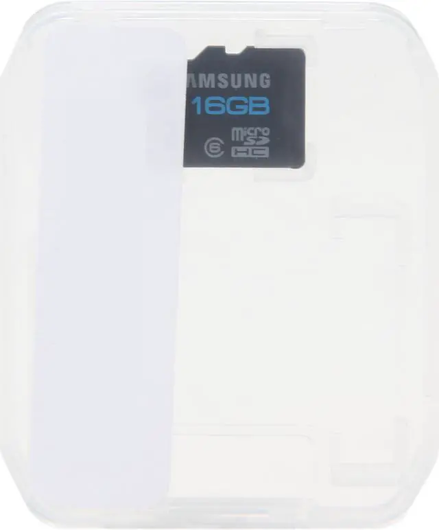 Alt view image 3 of 3 - SAMSUNG 16GB microSDHC Flash Card (Bulk Pack) Model MB-MSAGBBD1
