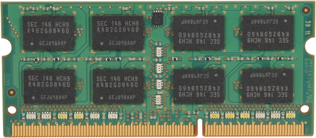 Alt view image 2 of 3 - SAMSUNG 4GB 204-Pin DDR3 SO-DIMM DDR3 1333 (PC3 10600) Laptop Memory Model M471B5273DH0-CH9