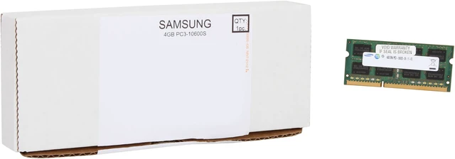Alt view image 3 of 3 - SAMSUNG 4GB 204-Pin DDR3 SO-DIMM DDR3 1333 (PC3 10600) Laptop Memory Model M471B5273DH0-CH9