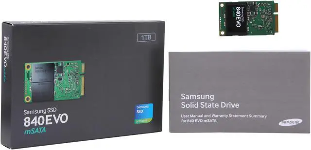 Alt view image 4 of 4 - SAMSUNG 840 EVO mSATA 1TB SATA III TLC Internal Solid State Drive (SSD) MZ-MTE1T0BW