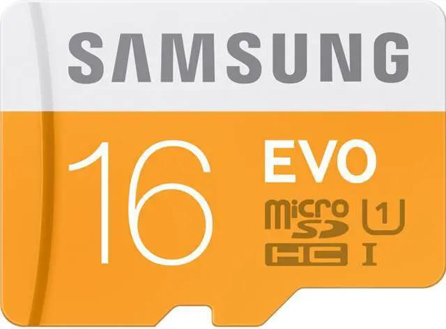 Main image of Samsung 16GB EVO microSDHC UHS-I/U1 Class 10 Memory Card with Adapter, Speed Up to 48MB/s (MB-MP16DA/AM) [Old Speed]