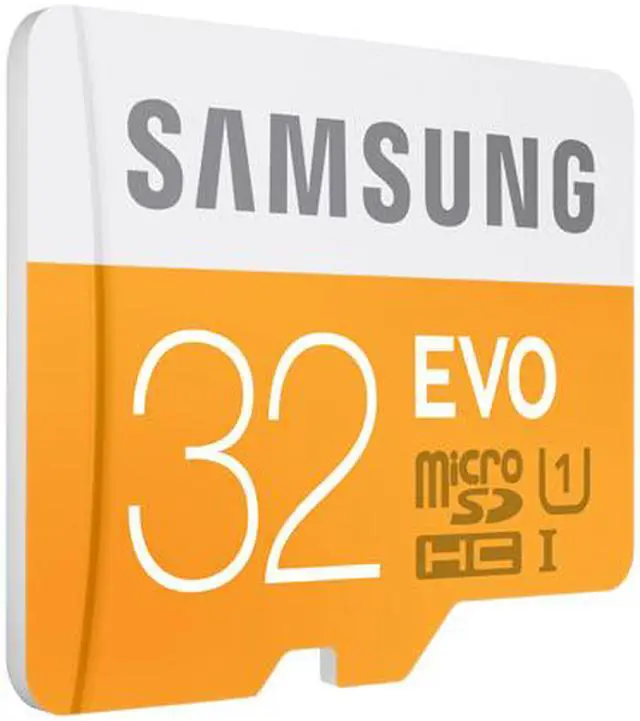Alt view image 2 of 4 - Samsung 32GB EVO microSDHC UHS-I/U1 Class 10 Memory Card with Adapter, Speed Up to 48MB/s (MB-MP32DA/AM) [Old Speed]