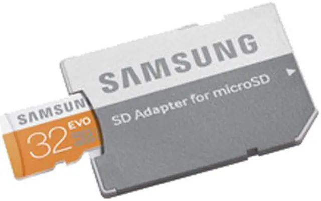 Alt view image 3 of 4 - Samsung 32GB EVO microSDHC UHS-I/U1 Class 10 Memory Card with Adapter, Speed Up to 48MB/s (MB-MP32DA/AM) [Old Speed]