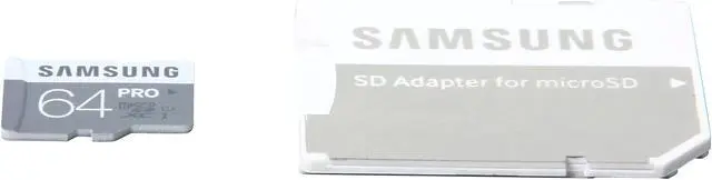 Alt view image 2 of 5 - SAMSUNG Pro 64GB microSDXC Flash Card Model MB-MG64DA/AM