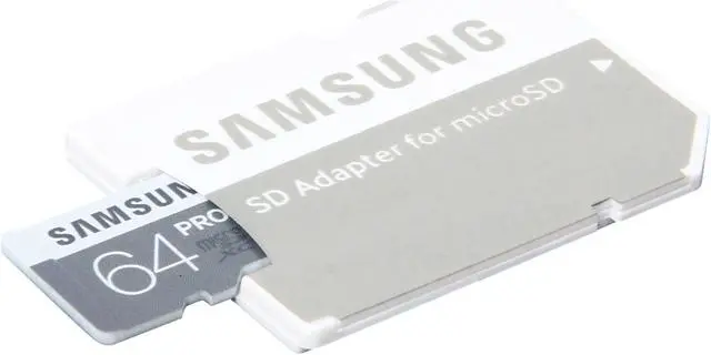 Alt view image 4 of 5 - SAMSUNG Pro 64GB microSDXC Flash Card Model MB-MG64DA/AM