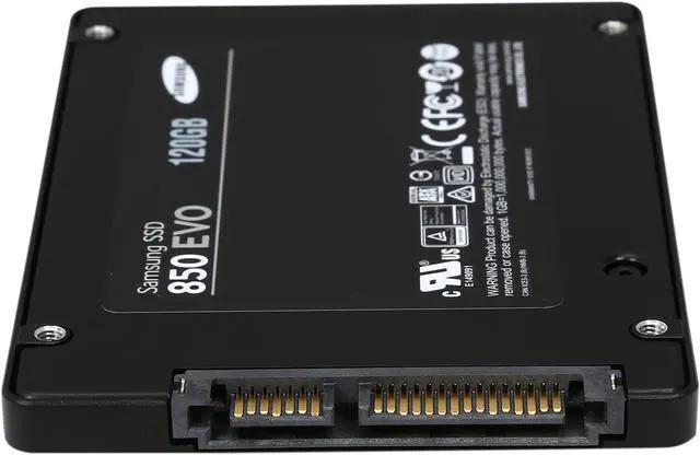 Alt view image 4 of 5 - SAMSUNG 850 EVO 2.5" 120GB SATA III 32 layer 3D V-NAND Internal Solid State Drive (SSD) MZ-75E120B/AM
