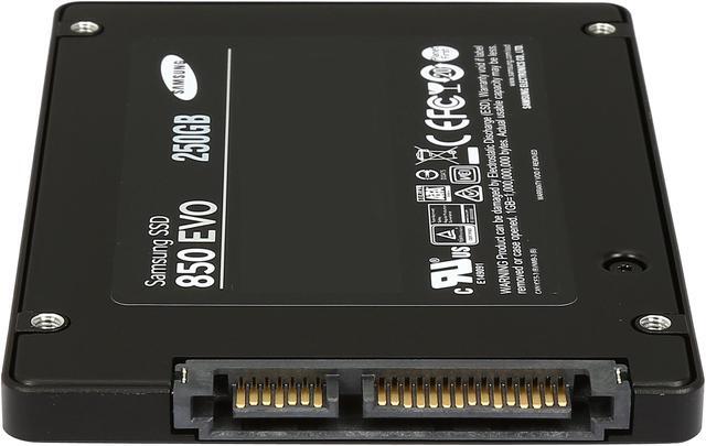 Alt view image 4 of 5 - SAMSUNG 850 EVO 2.5" 250GB SATA III 3D NAND Internal Solid State Drive (SSD) MZ-75E250B/AM