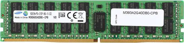 Main image of SAMSUNG 16GB ECC Registered DDR4 2133 (PC4 17000) Server Memory Model M393A2G40DB0-CPB