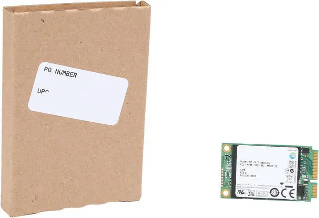 Alt view image 4 of 4 - SAMSUNG 128GB Mini-SATA (mSATA) Internal Solid State Drive (SSD) MZ-MTD1280/0KN