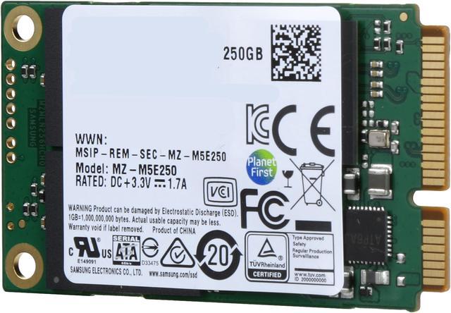 SAMSUNG 850 EVO 2.5 250GB SATA III 3D NAND Internal Solid State Drive (SSD)  MZ-75E250B/AM 