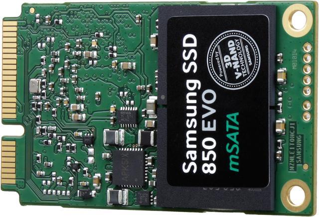 kabine Ulejlighed ulæselig SAMSUNG 850 EVO mSATA 1TB Mini-SATA (mSATA) 3D NAND Internal SSD Single  Unit Version MZ-M5E1T0BW Internal SSDs - Newegg.com