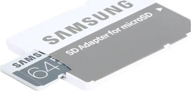 Alt view image 3 of 4 - Samsung 64GB PRO microSDXC UHS-I/U3 Class 10 Memory Card with Adapter, Speed Up to 90MB/s (MB-MG64EA/AM)