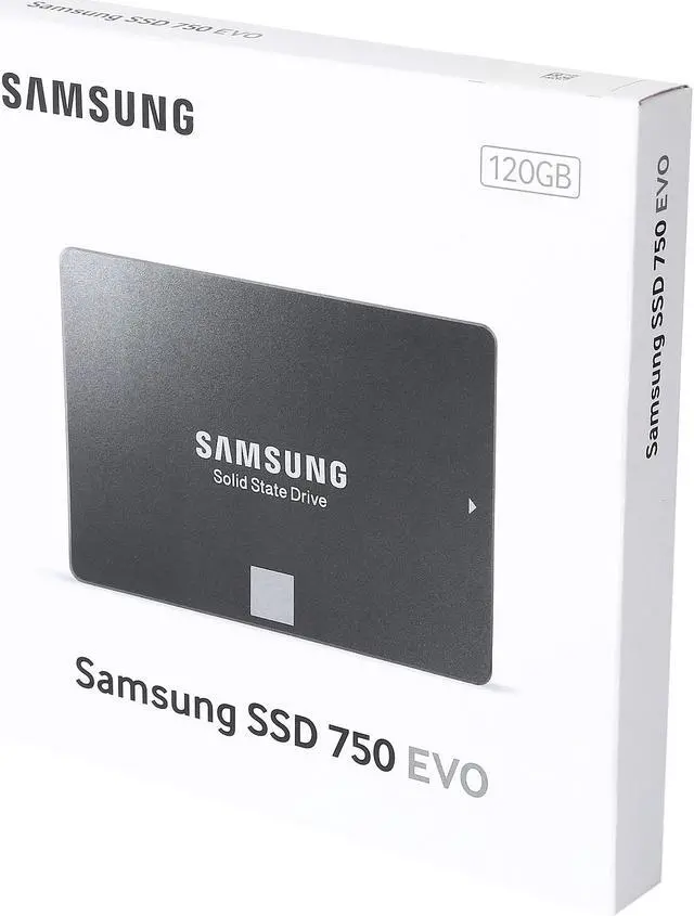 Alt view image 6 of 6 - Samsung 120GB 750 EVO SSD SATA III 2.5" MZ-750120BW