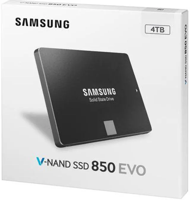 Alt view image 6 of 7 - SAMSUNG 850 EVO 2.5" 4TB SATA III 3D NAND Internal Solid State Drive (SSD) MZ-75E4T0B/AM