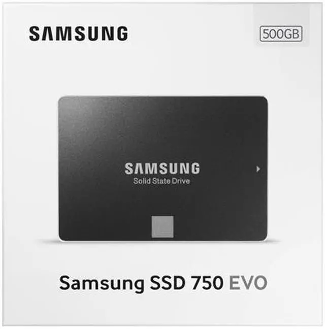 Alt view image 7 of 7 - SAMSUNG 750 EVO 2.5" 500GB SATA III Internal Solid State Drive (SSD) MZ-750500BW