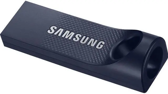 Main image of Samsung 128GB BAR Blue (Plastic) USB 3.0 Flash Drive, Speed Up to 130MB/s (MUF-128BC/AM)