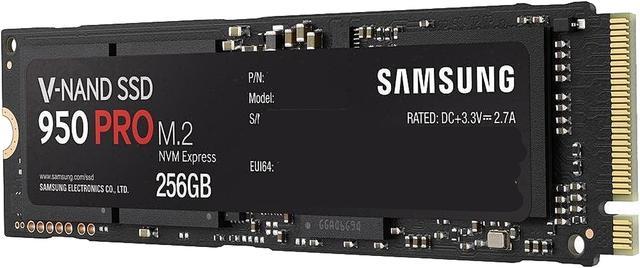 Samsung 950-series PRO 256GB M.2 NVMe 