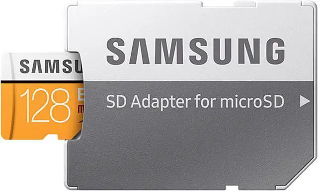 Alt view image 3 of 4 - Samsung 128GB EVO microSDXC UHS-I/U3 Memory Card with Adapter, Speed Up to 100MB/s (MB-MP128GA/AM)