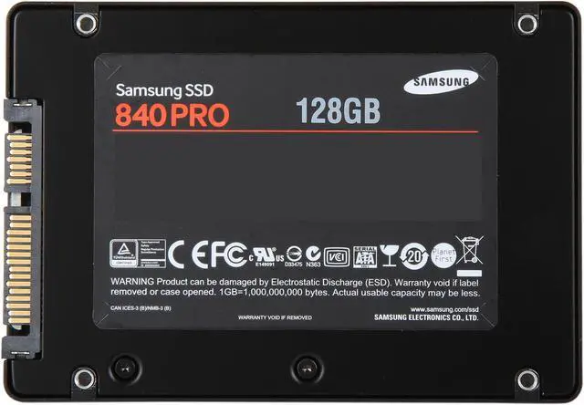 Alt view image 4 of 4 - SAMSUNG 2.5" 128GB SATA III Internal Solid State Drive (SSD) MZ-PD128