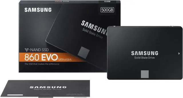 Alt view image 6 of 6 - SAMSUNG 860 EVO Series 2.5" 500GB SATA III V-NAND 3-bit MLC Internal Solid State Drive (SSD) MZ-76E500B/AM