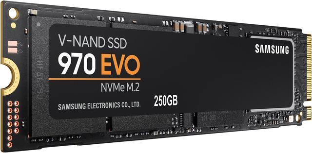  SAMSUNG 970 EVO 250GB - NVMe PCIe M.2 2280 SSD (MZ-V7E250BW) :  Electronics
