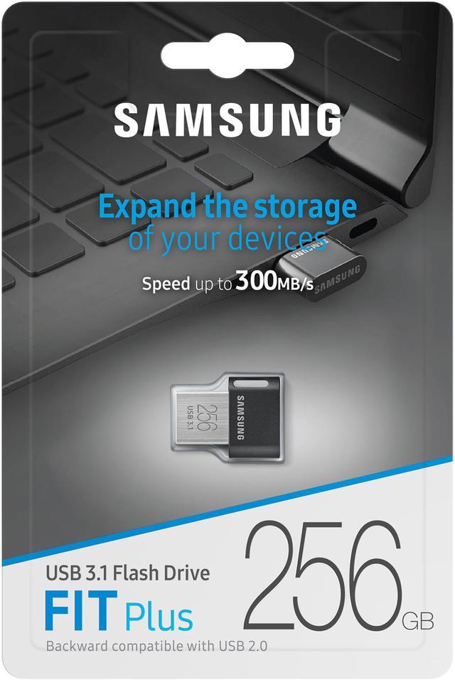 Alt view image 7 of 7 - Samsung 256GB FIT Plus USB 3.1 Flash Drive, Speed Up to 300MB/s (MUF-256AB/AM)