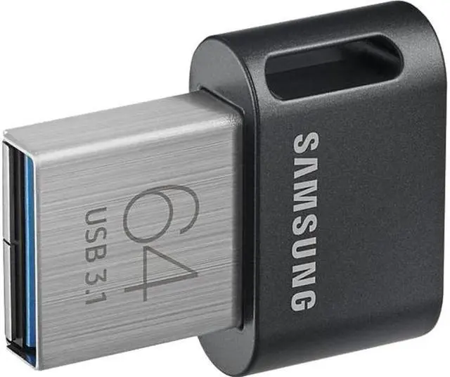 Main image of SAMSUNG FIT Plus 64GB USB Flash Drive Model MUF-64AB/APC