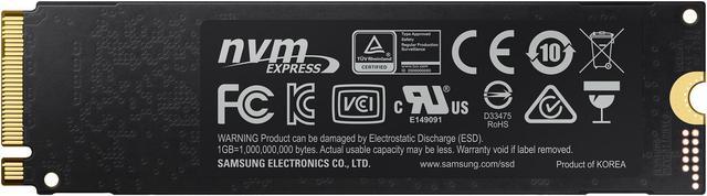  SAMSUNG 970 EVO Plus SSD 2TB - M.2 NVMe Interface Internal  Solid State Drive with V-NAND Technology (MZ-V7S2T0B/AM) : Electronics