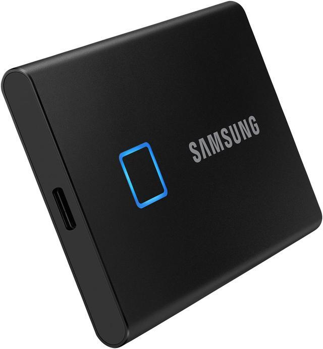 Alt view image 4 of 7 - SAMSUNG T7 Touch Portable SSD 2TB - Up to 1050 MB/s - USB 3.2 Gen 2 External Solid State Drive, Black (MU-PC2T0K/WW)
