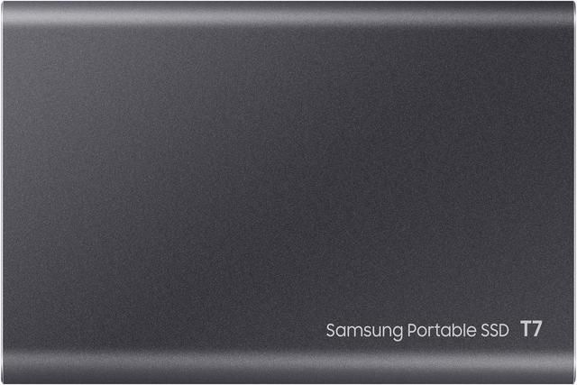 Alt view image 4 of 7 - SAMSUNG T7 Portable SSD 1TB  - Up to 1050 MB/s - USB 3.2 Gen 2 External Solid State Drive, Gray (MU-PC1T0T/AM)