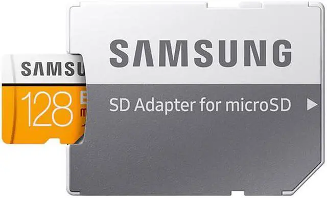 Alt view image 4 of 4 - SAMSUNG EVO 128GB microSDXC Flash Card + Adapter Model MB-MP128HA/AM
