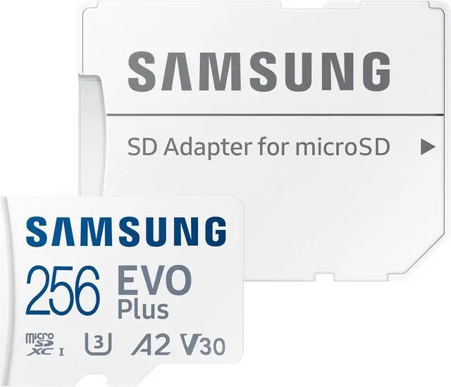 Alt view image 3 of 6 - SAMSUNG EVO Plus 256GB microSDXC Flash Card w/ Adapter Model MB-MC256KA/AM