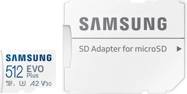 Alt view image 5 of 6 - SAMSUNG EVO Plus 512GB microSDXC Flash Card w/ Adapter Model MB-MC512KA/AM