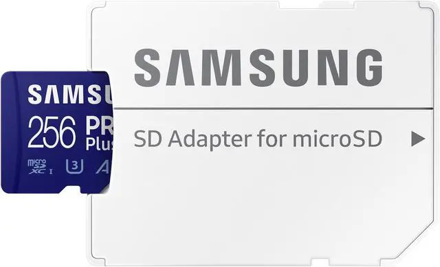 Alt view image 4 of 6 - SAMSUNG PRO Plus 256GB microSDXC Flash Card w/ Adapter Model MB-MD256KA/AM