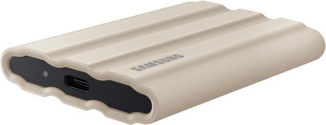 Alt view image 4 of 8 - SAMSUNG T7 Shield 2TB, Portable SSD, up to 1050MB/s, USB 3.2 Gen2, Rugged, IP65 Rated, for Photographers, Content Creators and Gaming, External Solid State Drive ?(MU-PE2T0K/AM, 2022), Beige
