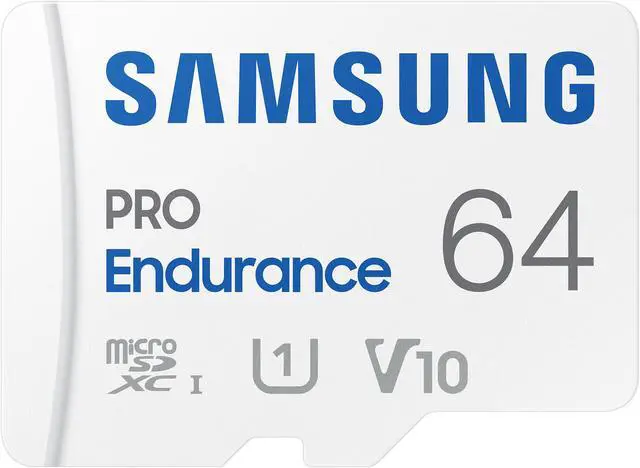 Main image of SAMSUNG PRO Endurance 64GB microSDXC Flash Card Model MB-MJ64KA/AM
