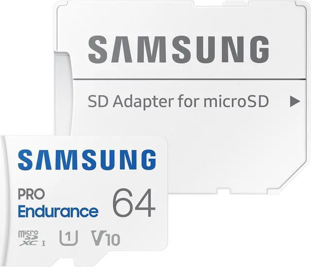 Alt view image 2 of 3 - SAMSUNG PRO Endurance 64GB microSDXC Flash Card Model MB-MJ64KA/AM