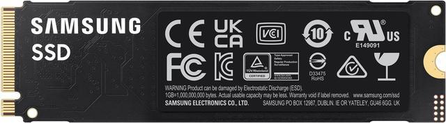 SAMSUNG SSD 990 EVO 1TB, PCIe 5.0 M.2 2280, Seq. Read Speeds Up-to