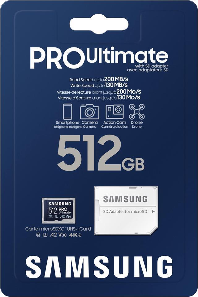 Alt view image 3 of 3 - SAMSUNG PRO Ultimate 512GB Memory (Server Memory) Model MB-MY512SA/CA