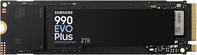Alt view image 2 of 9 - SAMSUNG 990 EVO PLUS SSD 2TB, PCIe Gen 4x4 | Gen 5x2 M.2 2280, Speeds Up-to 7,250 MB/s, Upgrade Storage for PC/Laptops, HMB Technology and Intelligent Turbowrite 2.0 (MZ-V9S2T0B/AM)