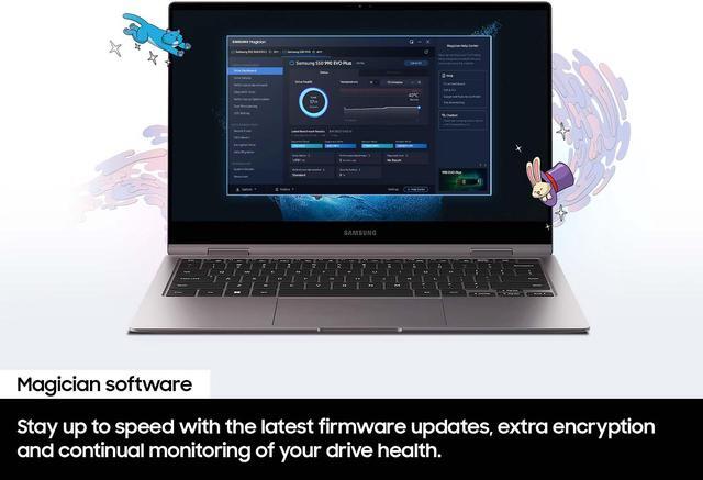 Alt view image 9 of 9 - SAMSUNG 990 EVO PLUS SSD 2TB, PCIe Gen 4x4 | Gen 5x2 M.2 2280, Speeds Up-to 7,250 MB/s, Upgrade Storage for PC/Laptops, HMB Technology and Intelligent Turbowrite 2.0 (MZ-V9S2T0B/AM)